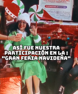 Así fue nuestra participación en la Gran Feria Navideña (Video)