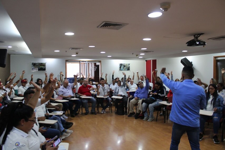 Primera Asamblea Extraordinaria con los Trabajadores y Trabajadoras de @conglomeradoven (+Fotos y Video)